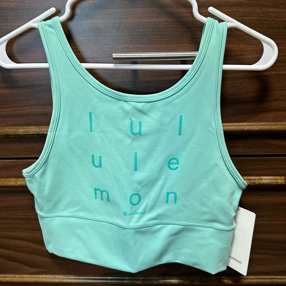 NWT Lululemon Power Pivot Tank Everlux Motif Size 10